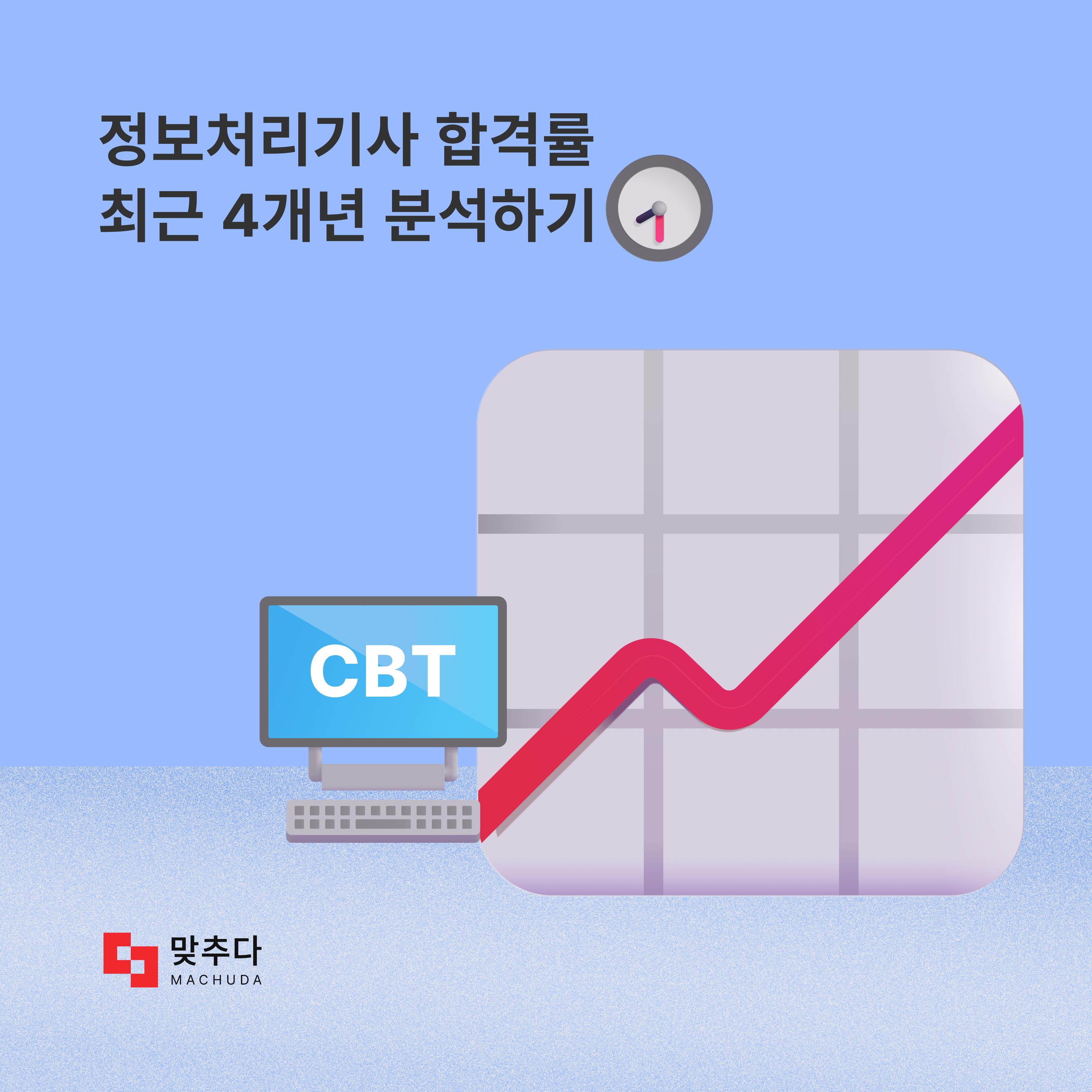 정보처리기사 최근 4개년 합격률 분석하여 합격 전략 세우기 썸네일
